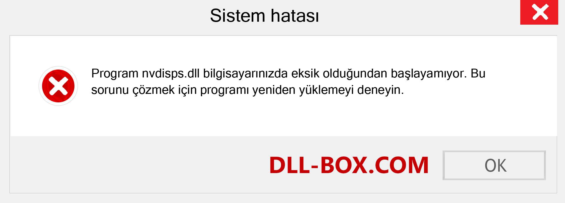 nvdisps.dll dosyası eksik mi? Windows 7, 8, 10 için İndirin - Windows'ta nvdisps dll Eksik Hatasını Düzeltin, fotoğraflar, resimler